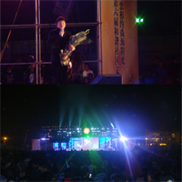 孫楠出席廣州汕頭房地產(chǎn)客戶答謝晚會(huì)