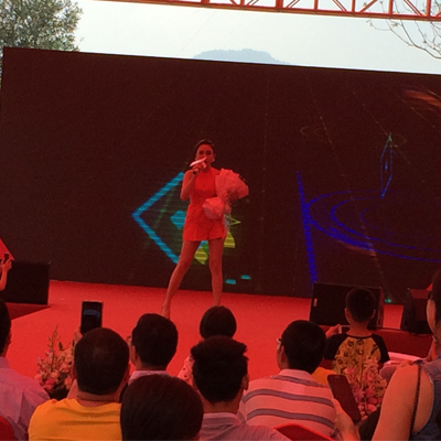 5月1日鐘舒漫，東山少爺，出席廣州增城方圓云山詩意營銷中心開放盛典